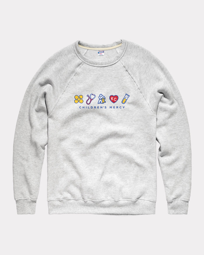 Children's Mercy Icons Ash Crewneck