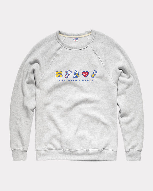 Children's Mercy Icons Ash Crewneck