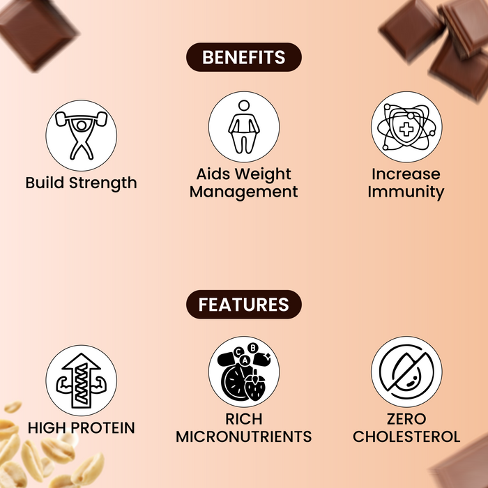Chocolate Smooth Peanut Butter | 24g Protein | 800g