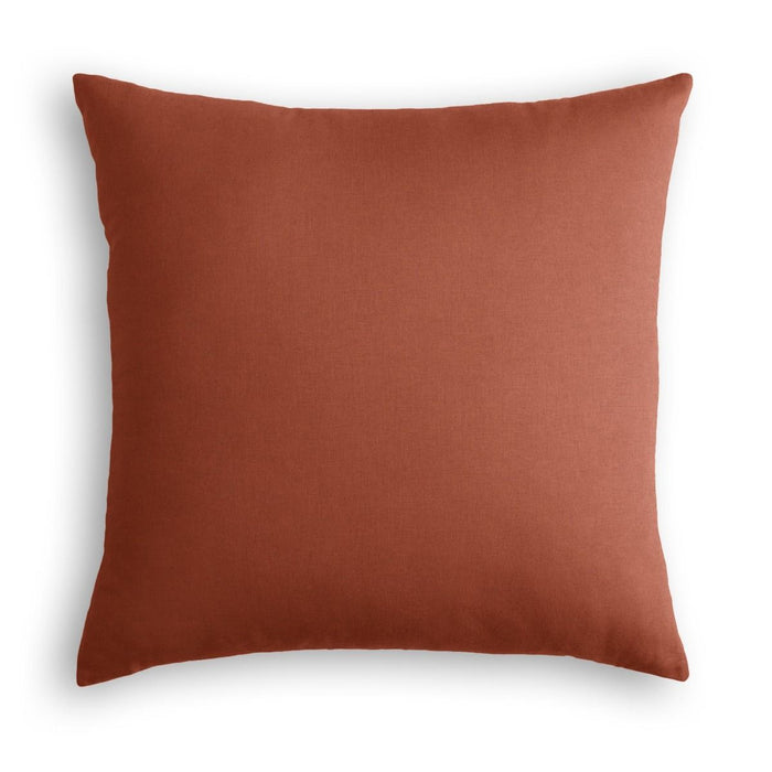 18" x 18" / Dark Red