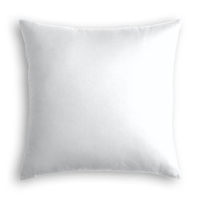 18" x 18" / Bright White