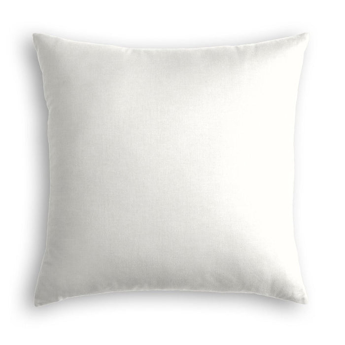 18" x 18" / Ivory