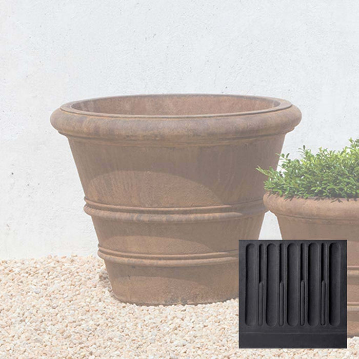 20.75" W x 16.25" H / Nero Nuovo