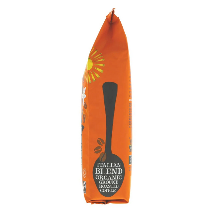 Clipper Fairtrade Organic Italian Blend Roast & Ground Coffee 227g