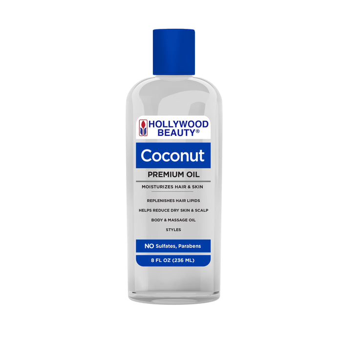 Coconut Premium Oil for Hair, Scalp, Skin, and Nails - 8 fl oz