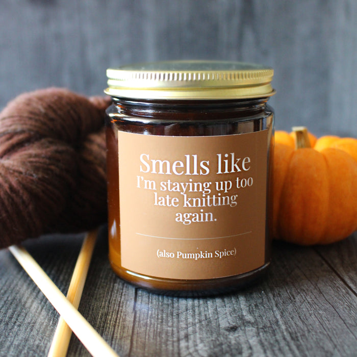 Coconut Soy Wax Candles For Knitters