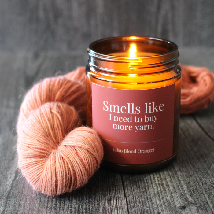 Coconut Soy Wax Candles For Knitters