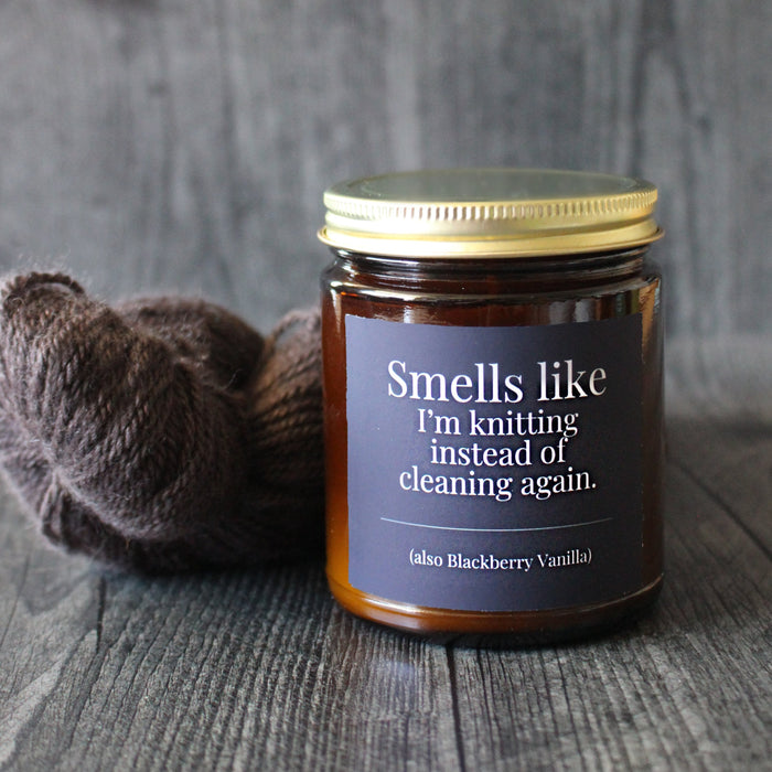 Coconut Soy Wax Candles For Knitters
