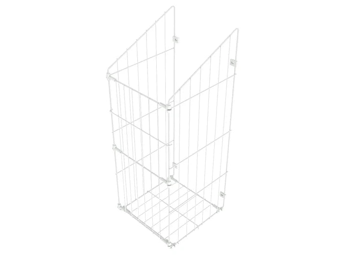 Collapsible Laundry Basket 11-13/16 inch (30 cm) - White