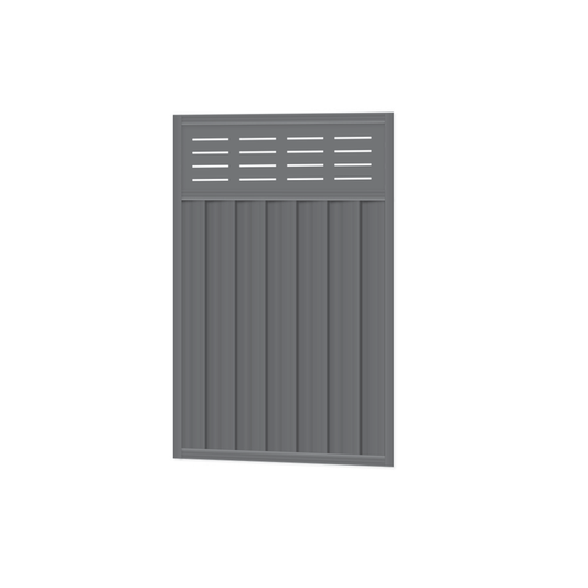 Colorbond Slat FX Gate - Steel - 930 x 1500mm - Image 1