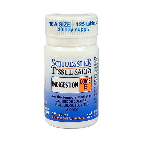 Schuessler Tissue Salts Combination E - Indigestion_1