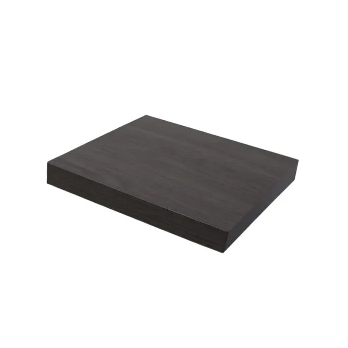 Concealed Floating Bookshelf - 3-Pack - Anthracite Oak - 9-1/4 inch (23.5 cm)