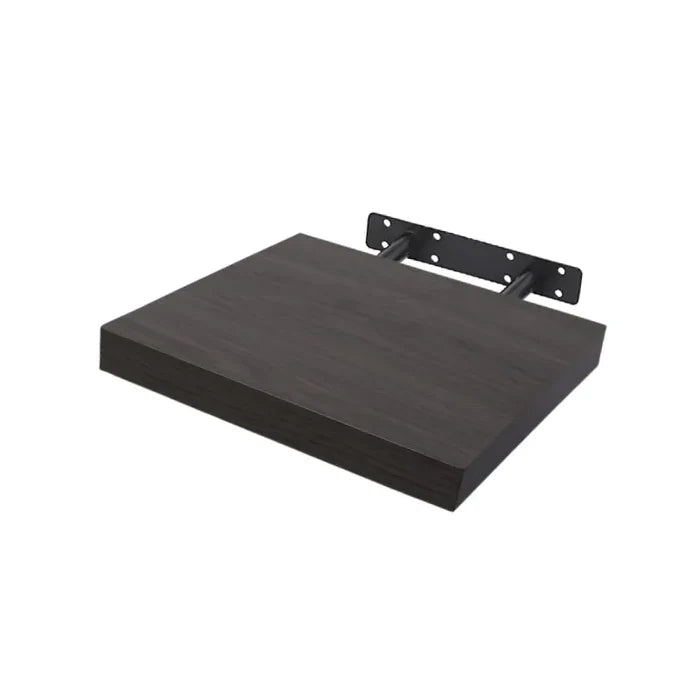 Concealed Floating Bookshelf - 3-Pack - Anthracite Oak - 9-1/4 inch (23.5 cm)