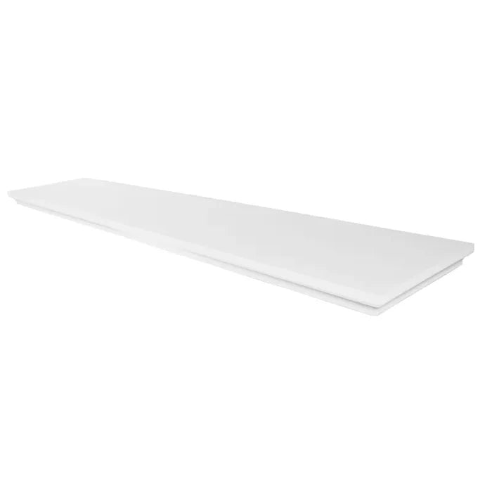 Concealed Floating Bookshelf - Classic - 3-Pack - Matte White - 31-1/2 inch (800 mm)