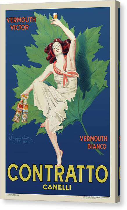 Contratto. Canelli - Canvas Print