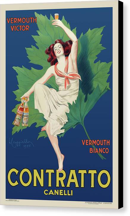 Contratto. Canelli - Canvas Print
