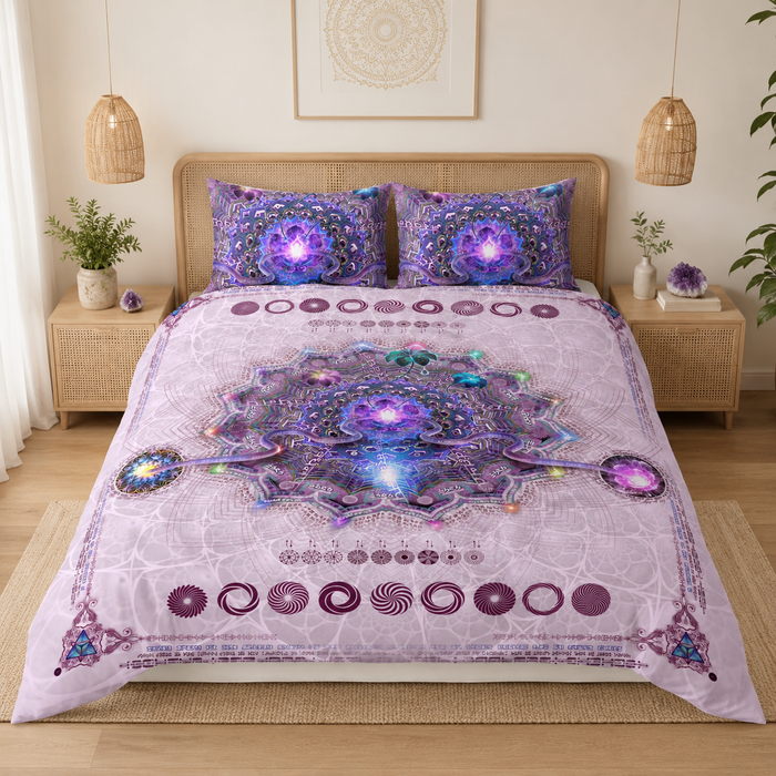 Crown Chakra Bedding Set