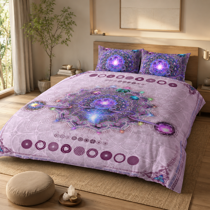Crown Chakra Bedding Set