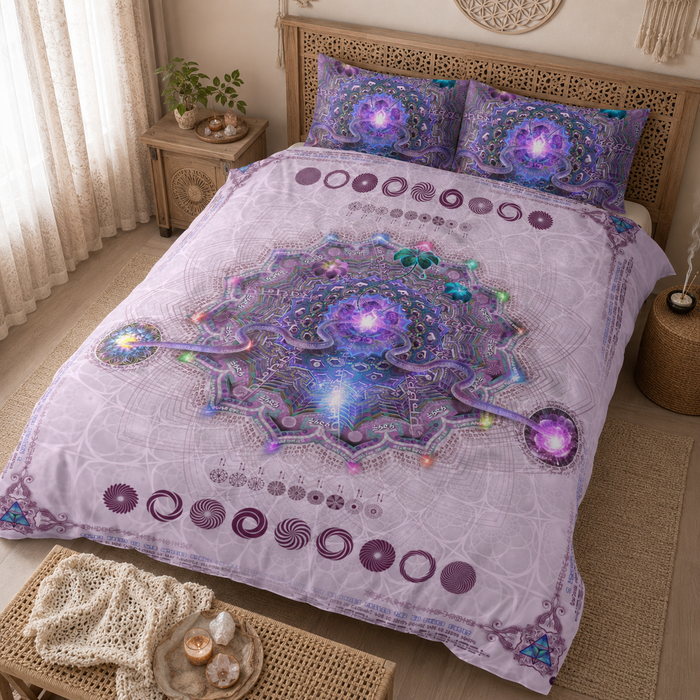Crown Chakra Bedding Set