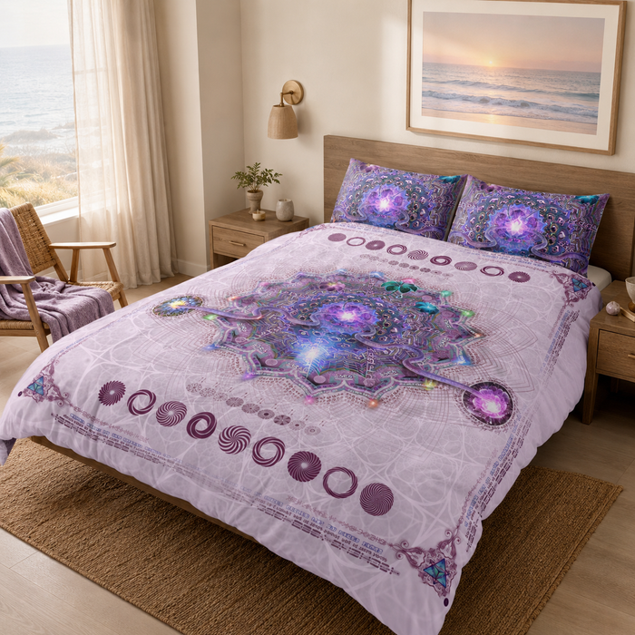 Crown Chakra Bedding Set