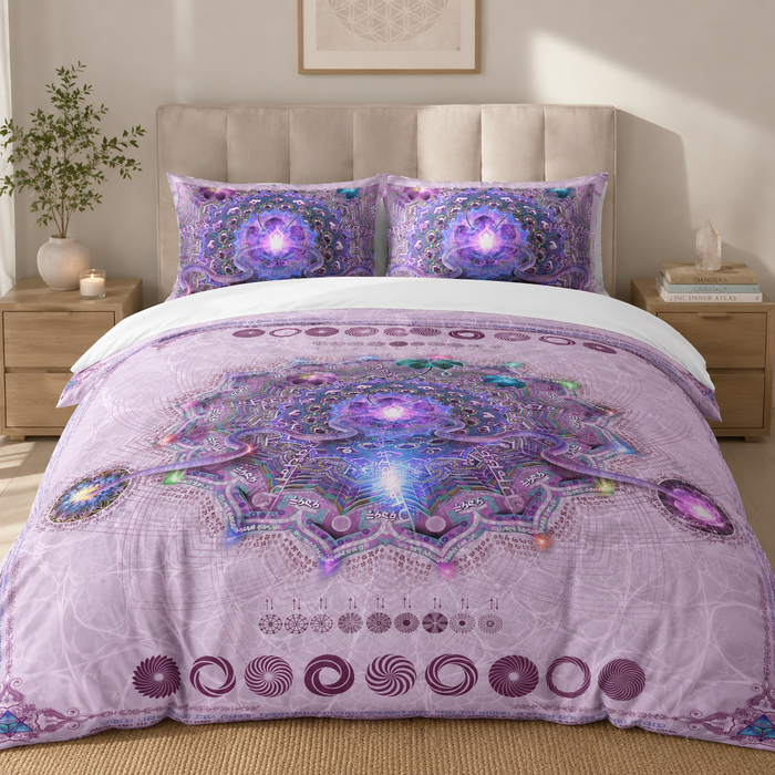 Crown Chakra Bedding Set