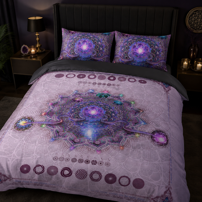 Crown Chakra Bedding Set
