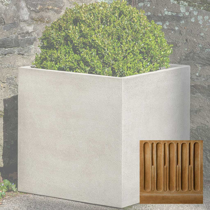 28" W x 28" H / Travertine