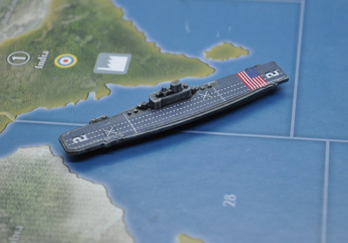 Custom Painted Wasp Class US Carrier - Combat Miniatures