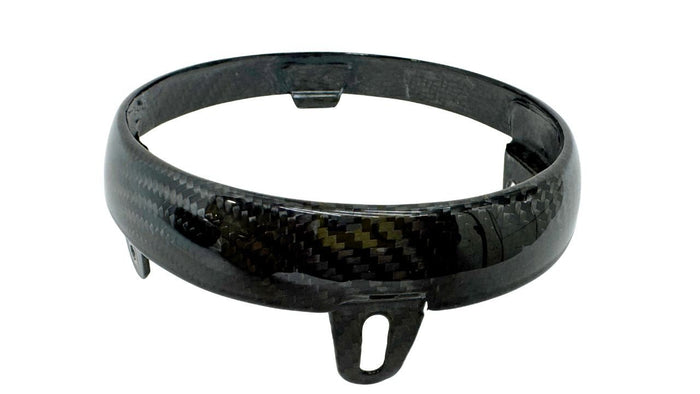 Dax, Monkey Carbon Fiber headlight ring - ScooterSwapShop