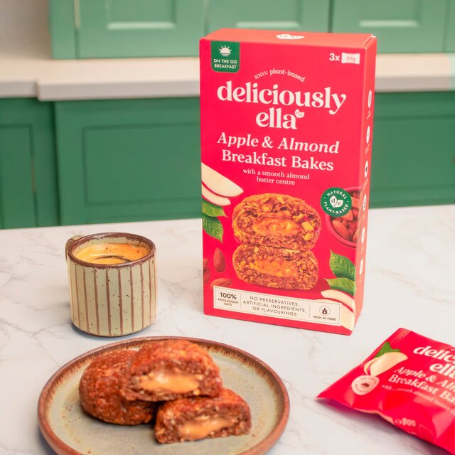 Deliciously Ella Apple & Almond Breakfast Bakes 3 x 50g