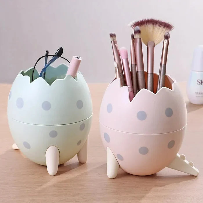 Dinosaur Egg Pen Holder | Makeup Brush Holder