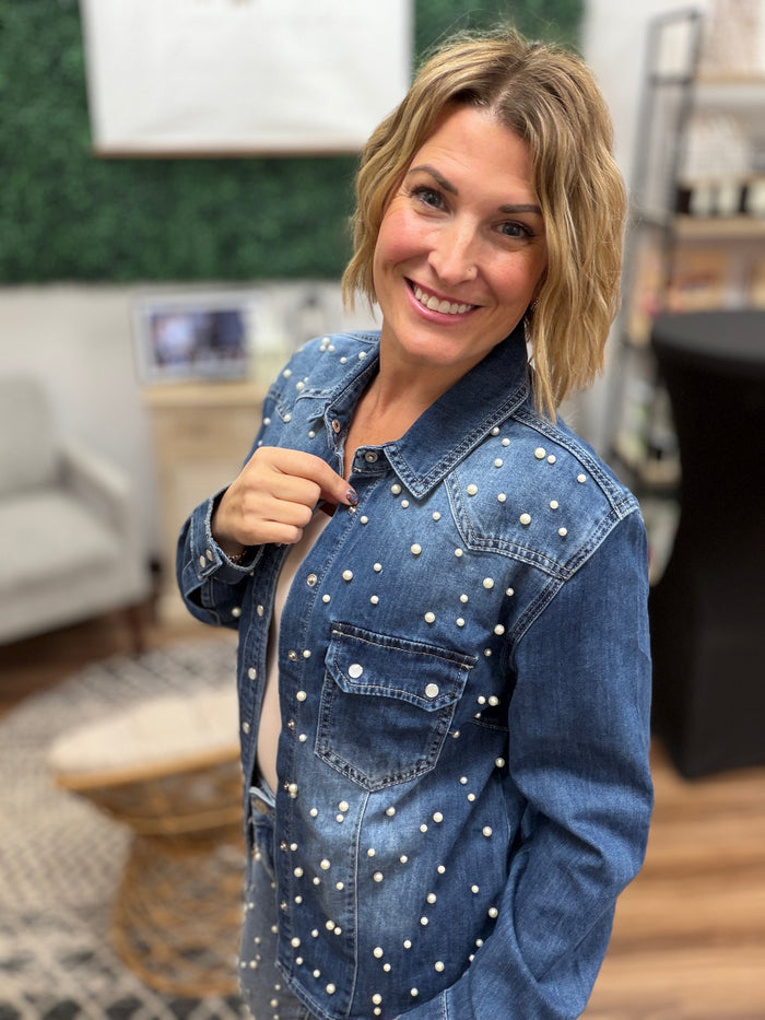 Dolly Denim Top