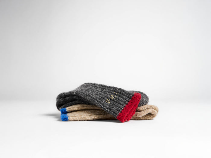 donegal sock charcoal melange Product Back 5