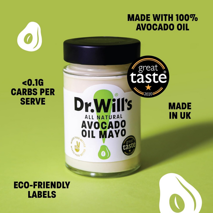 Dr Will's Avocado Oil Mayonnaise 175g