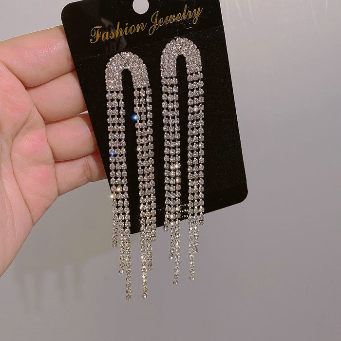 E1371 - Silver Drop Earrings