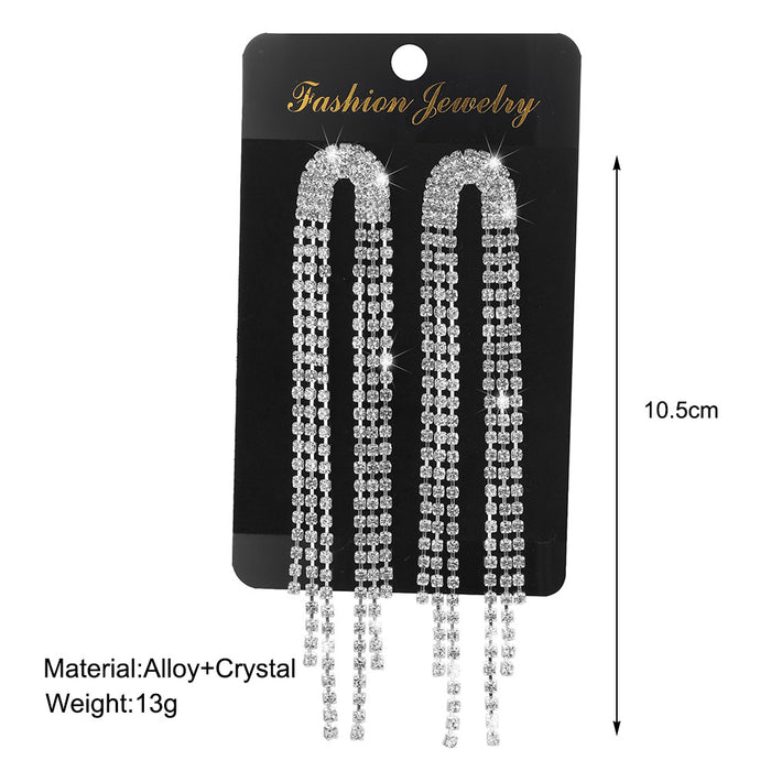 E1371 - Silver Drop Earrings