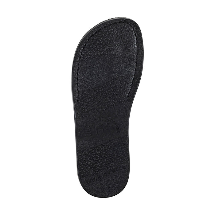Echo - Asymmetrical Toe Loop Sandal | Brown Nubuck
