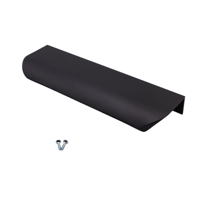 Edge Grip Round Profile Handle 5-1/16 inch (5-13/16 inch total length) - Black Matt – Furnica