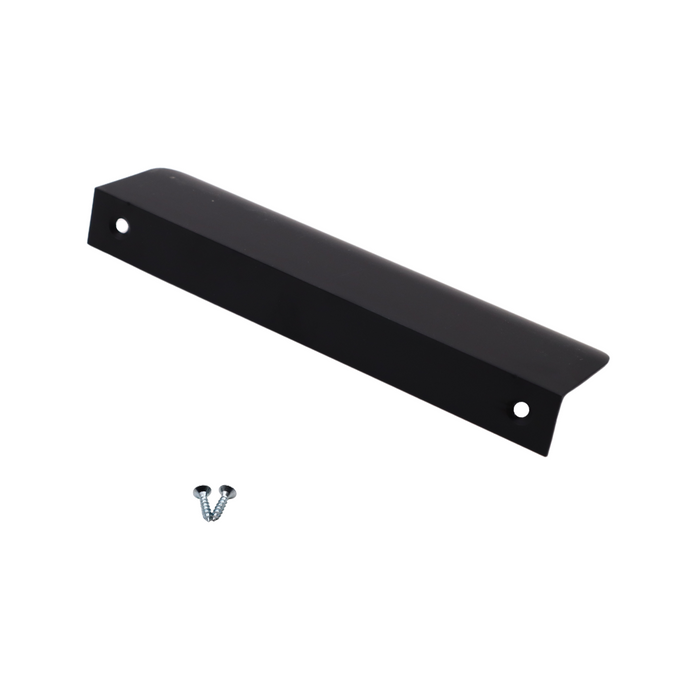 Edge Grip Round Profile Handle 5-1/16 inch (5-13/16 inch total length) - Black Matt (5) – Furnica