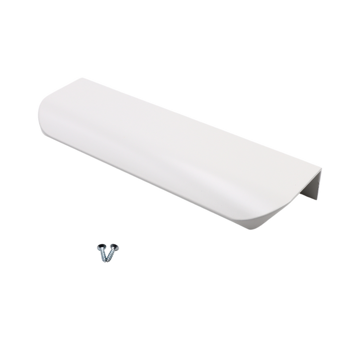 Edge Grip Round Profile Handle 5-1/16 inch (5-13/16 inch total length) - White – Furnica