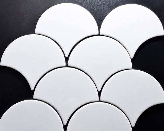 Escama Blanco Tile Apeadero