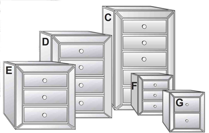 EUROPEAN Bedside Tables (Wholesale)