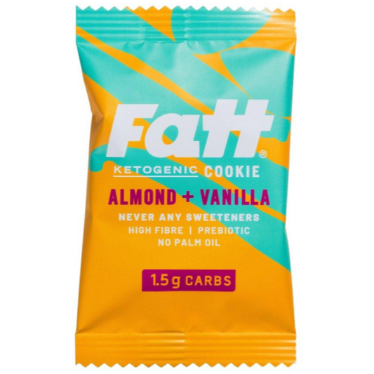 Fatt Almond & Vanilla Keto Cookie 12x 30g