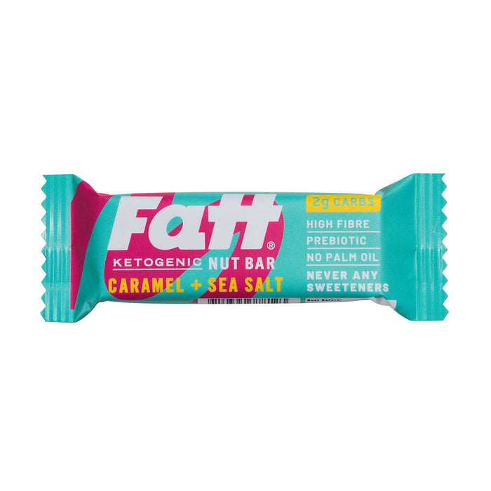 Fatt Caramel & Sea Salt Keto Bar 30g x 20