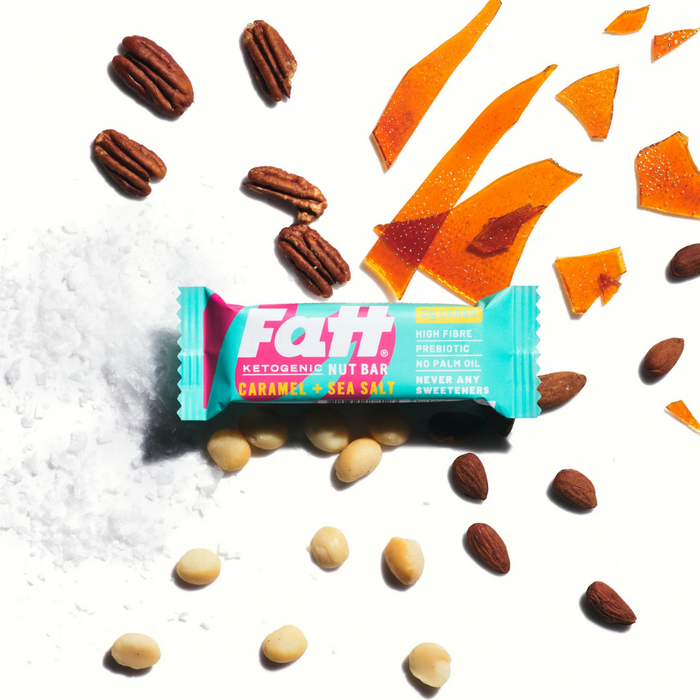 Fatt Caramel & Sea Salt Keto Bar 30g x 20