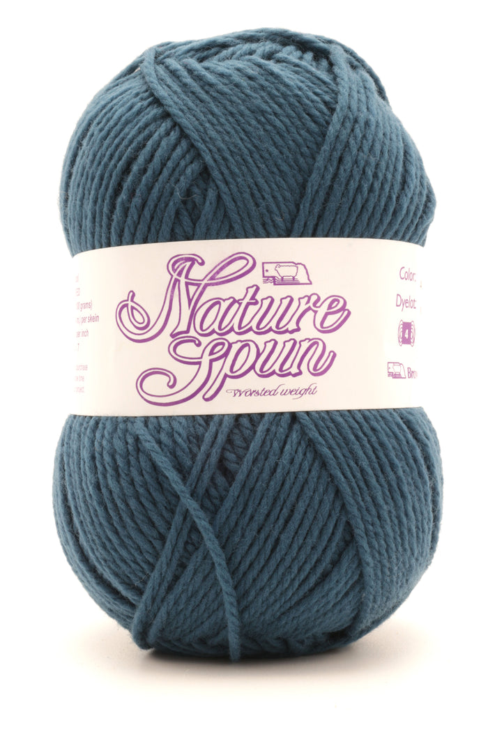 S/M / Brown Sheep Co - Naturespun Worsted / Peacock Plummage 404