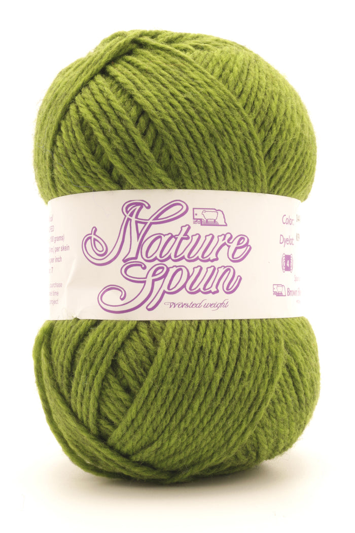 S/M / Brown Sheep Co - Naturespun Worsted / Limestone 144