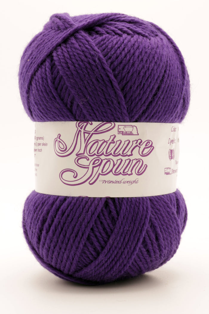 S/M / Brown Sheep Co - Naturespun Worsted / Amethyst N62