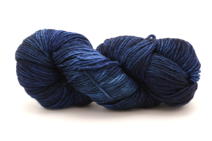 L / Malabrigo - Merino Worsted / Azul Profundo MM150