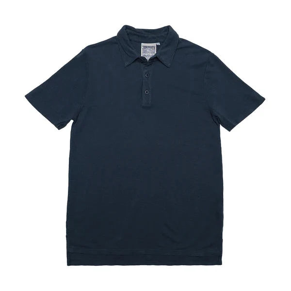 Fields Polo Shirt in Navy